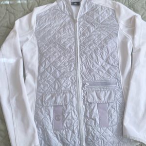 Bogner while and silver jacket